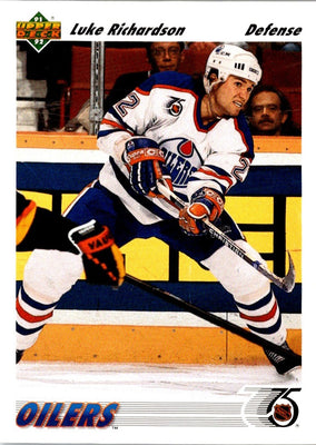 1991 Upper Deck Luke Richardson #522