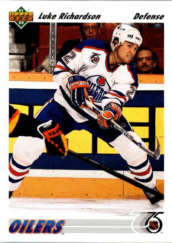 1991 Upper Deck Luke Richardson #522