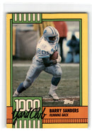 1990 Score Hot Cards Barry Sanders