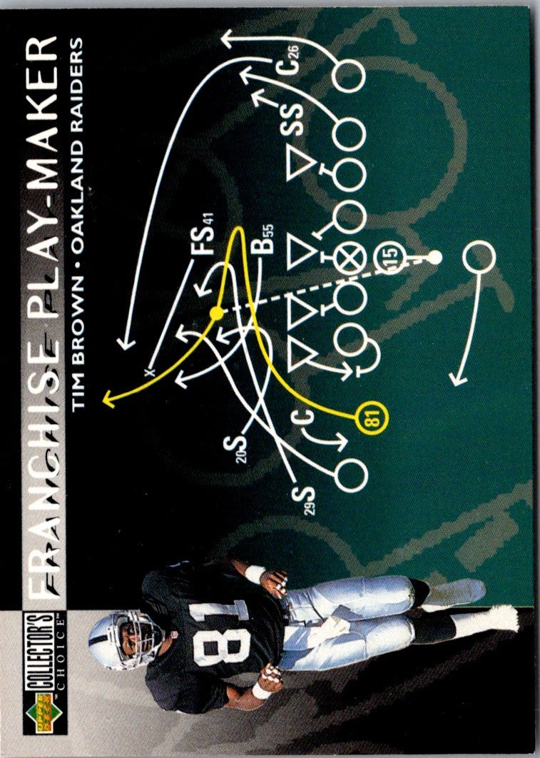 1996 Collector's Choice Update Tim Brown