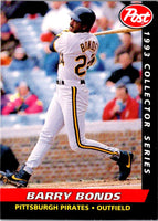 1993 Post Cereal Barry Bonds #15