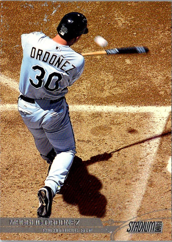 2003 Stadium Club Chrome Magglio Ordonez #30