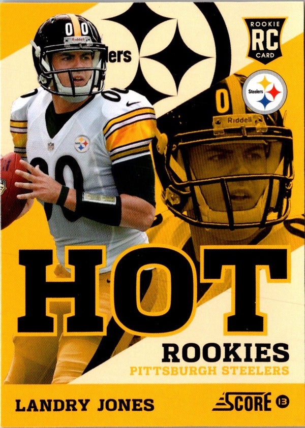 2013 Score Hot Rookies Hobby Landry Jones #25