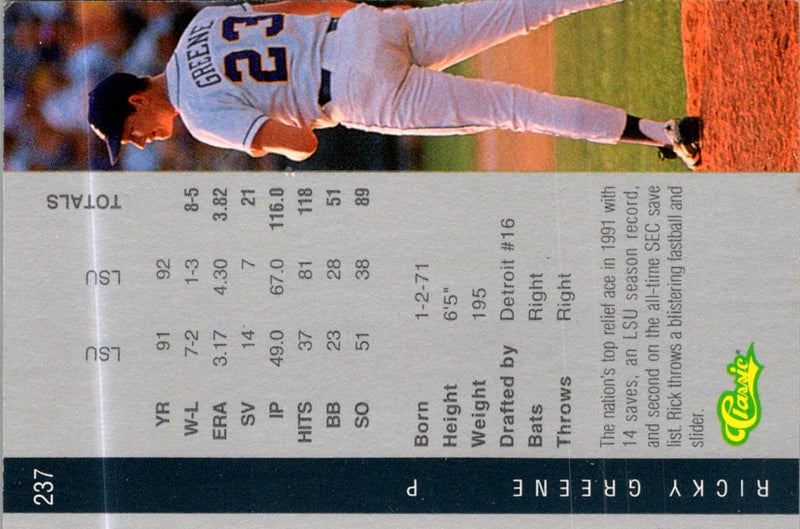 1991 Classic Best Scott Shockey