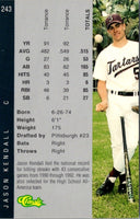 1992 Classic Best Billy Ashley #243