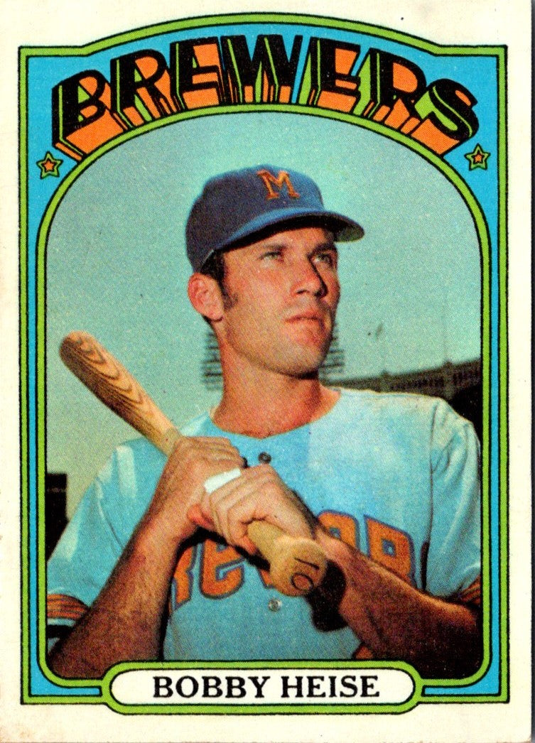 1972 Topps Bobby Heise