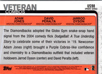 2019 Topps Update Adam Jones/Jarrod Dyson/David Peralta #US98