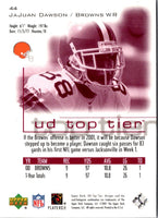 2001 Upper Deck Top Tier JaJuan Dawson #44