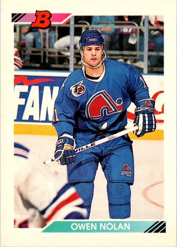 1992 Bowman Owen Nolan #328