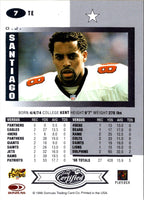 1999 Leaf Certified O.J. Santiago #7