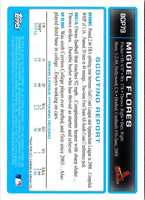 2009 Bowman Chrome Prospects Miguel Flores #BCP73