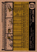 2010 Topps Heritage Mat Latos