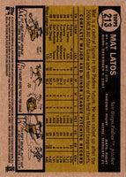 2010 Topps Heritage Mat Latos #213