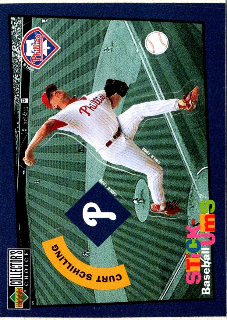 1998 Collector's Choice Stickums Curt Schilling