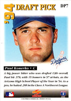 1995 Score '94 Draft Picks Paul Konerko #DP7