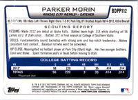 2012 Bowman Draft Picks & Prospects Parker Morin #BDPP112