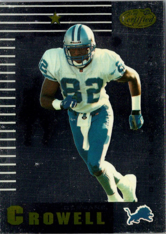 1999 Leaf Certified Germane Crowell #34