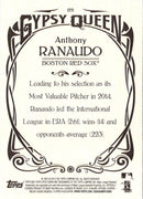 2015 Topps Gypsy Queen Anthony Ranaudo
