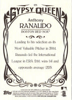 2015 Topps Gypsy Queen Anthony Ranaudo #128 Rookie