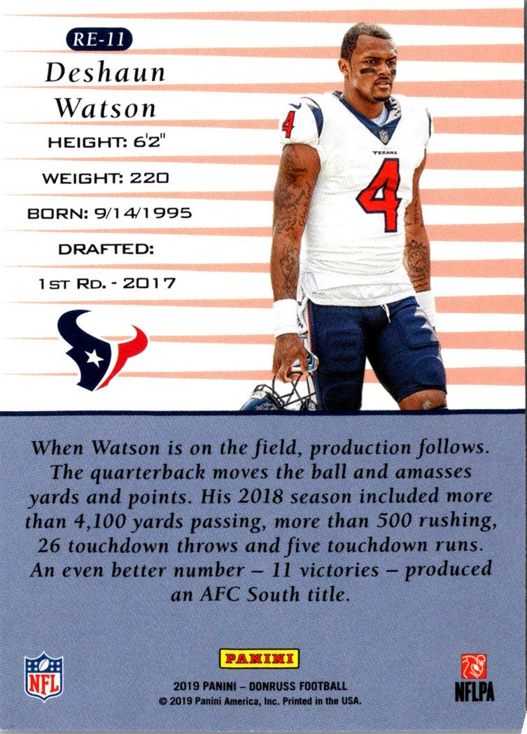 2019 Donruss Retro 1999 Deshaun Watson