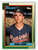1990 Topps Tiffany Mark Lemke