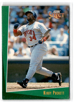 1992 O-Pee-Chee Wax Box Cards Twins Tally in Tenth - Kirby Puckett #4