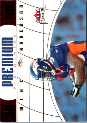 2002 Fleer Premium Mike Anderson #182