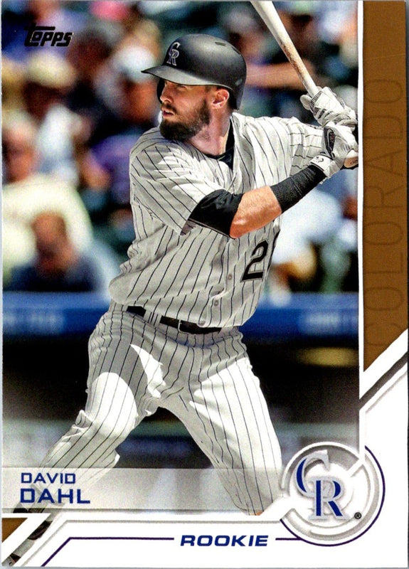 2017 Topps David Dahl #S-126
