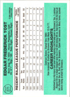 1984 Donruss Ned Yost #271