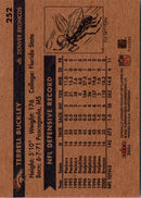 2001 Fleer Tradition Terrell Buckley