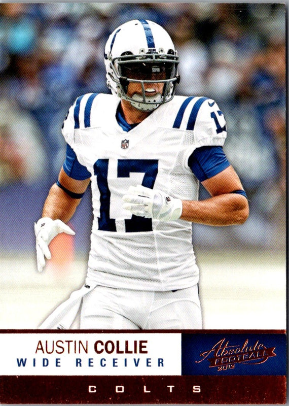 2012 Panini Absolute Austin Collie #19
