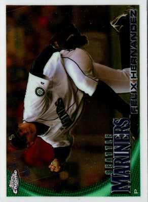 2010 Topps Chrome Felix Hernandez #92