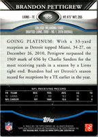 2011 Topps Platinum Brandon Pettigrew #85