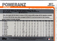 2019 Topps Drew Pomeranz #US77