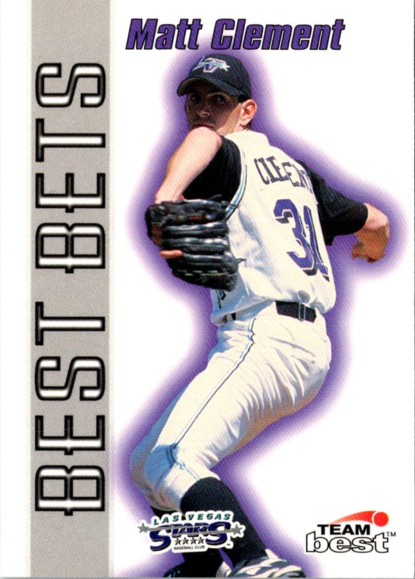 1998 Multi-Ad Las Vegas Stars Matt Clement #6