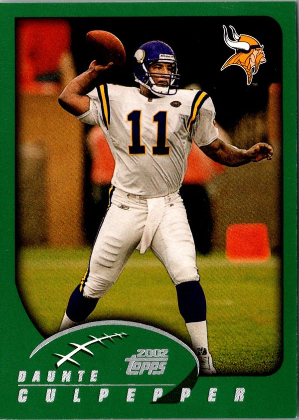 2002 Topps Daunte Culpepper #165