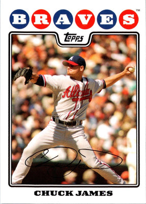 2008 Topps Chuck James #116