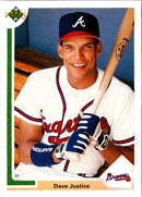 1991 Upper Deck Dave Justice