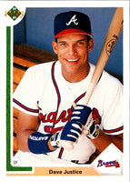 1991 Upper Deck Dave Justice #363