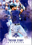 2017 Panini Diamond Kings Trevor Story