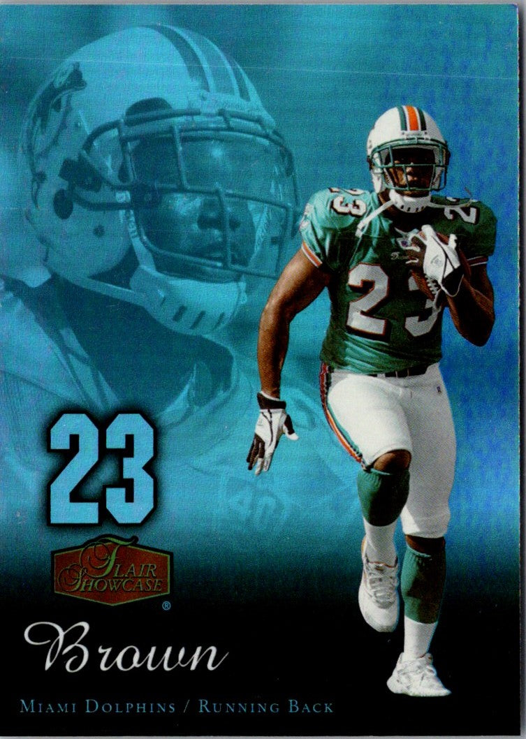 2006 Flair Showcase Ronnie Brown
