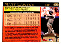 1997 Topps Matt Lawton #428