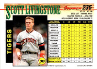 1993 Bowman Scott Livingstone #235
