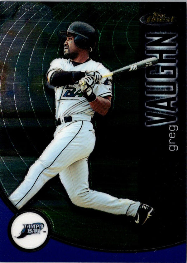 2001 Finest Greg Vaughn #89