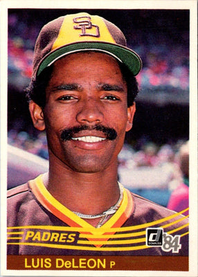 1984 Donruss Luis DeLeon #162
