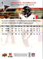 2008 Upper Deck First Edition Jerious Norwood #8