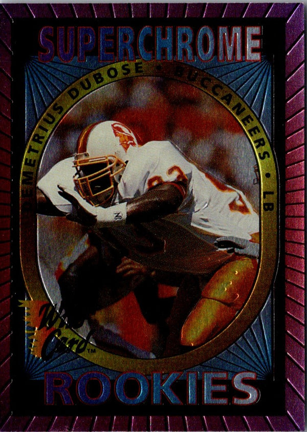 1993 Wild Card Superchrome Rookies Demetrius DuBose #11