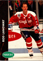 1991 Parkhurst French Rod Langway #197