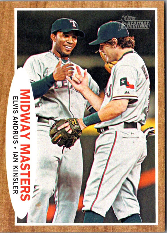 2011 Topps Heritage Midway Masters/Frank Bolling/Roy McMillan #211