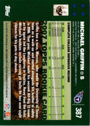 2007 Topps Michael Griffin
